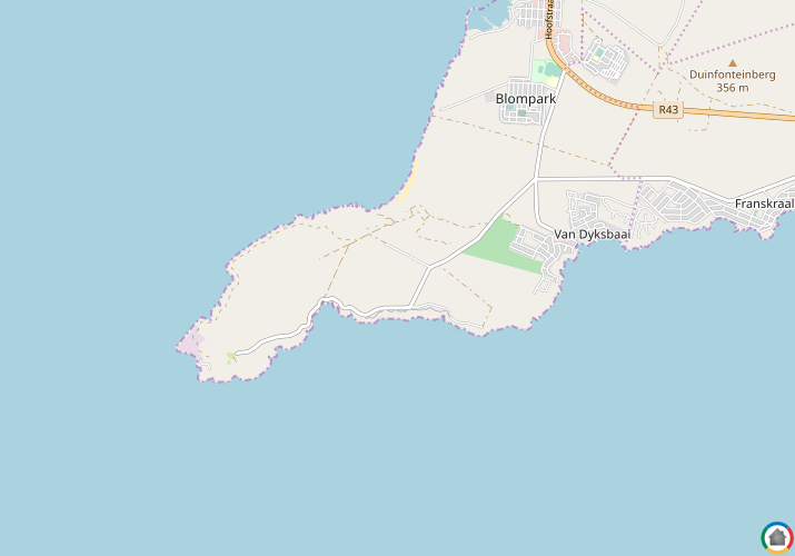Map location of Birkenhead